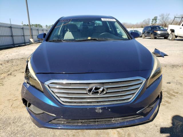 5NPE24AF6GH283219 - 2016 HYUNDAI SONATA SE BLUE photo 5