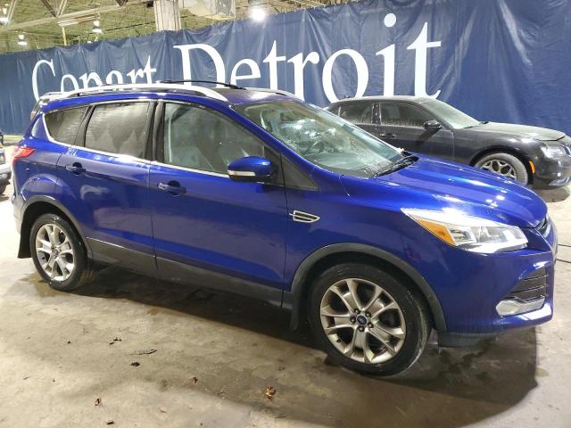 1FMCU9J98EUE10768 - 2014 FORD ESCAPE TITANIUM BLUE photo 4