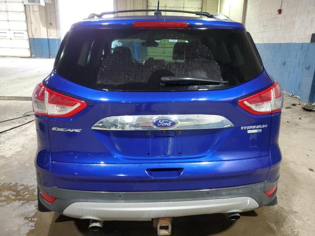 1FMCU9J98EUE10768 - 2014 FORD ESCAPE TITANIUM BLUE photo 6