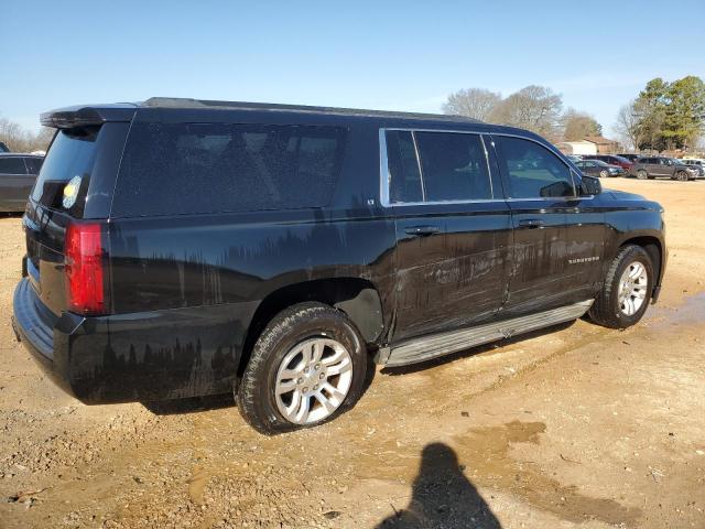 1GNSCJKC0FR308164 - 2015 CHEVROLET SUBURBAN C1500 LT BLACK photo 3