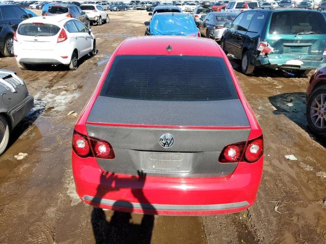 3VWAL7AJ1AM170696 - 2010 VOLKSWAGEN JETTA TDI RED photo 6