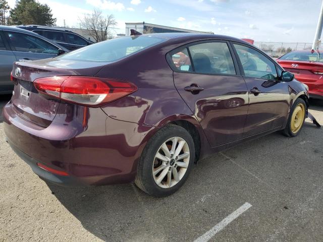 3KPFL4A70HE013970 - 2017 KIA FORTE LX PURPLE photo 3