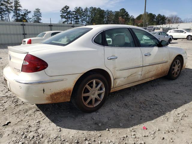 2G4WE567351338030 - 2005 BUICK LACROSSE CXS WHITE photo 3