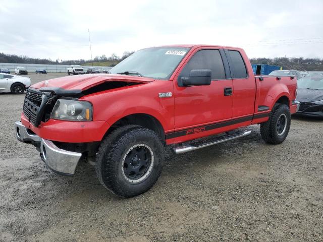 1FTPX04596KD42513 - 2006 FORD F150 RED photo 1