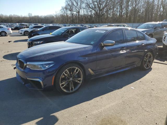 WBAJB9C50KB464470 - 2019 BMW M550XI BLUE photo 1