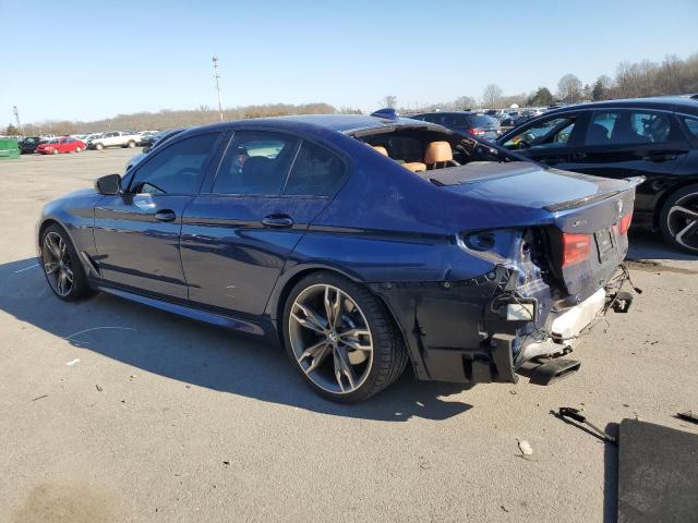 WBAJB9C50KB464470 - 2019 BMW M550XI BLUE photo 2