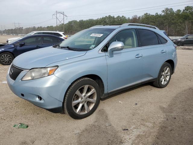 2T2ZK1BA9AC017069 - 2010 LEXUS RX 350 BLUE photo 1