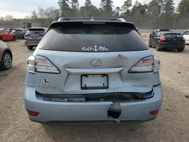 2T2ZK1BA9AC017069 - 2010 LEXUS RX 350 BLUE photo 6