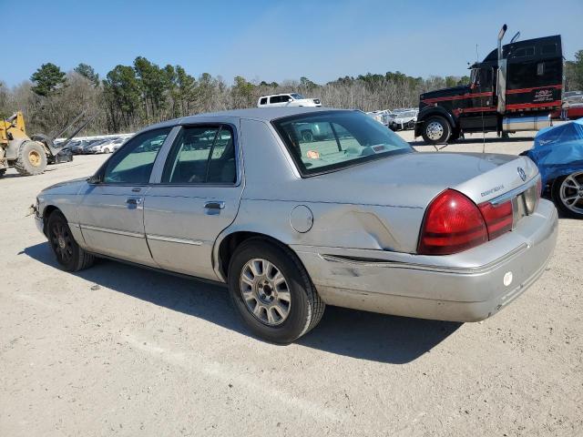 2MEFM75W85X642381 - 2005 MERCURY GRAND MARQ LS GRAY photo 2