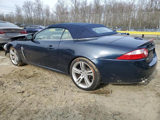 SAJWA44C699B28694 - 2009 JAGUAR XKR BLUE photo 2