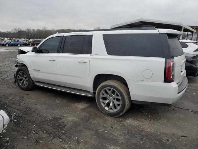 1GKS1HKC7FR597863 - 2015 GMC YUKON XL C1500 SLT WHITE photo 2