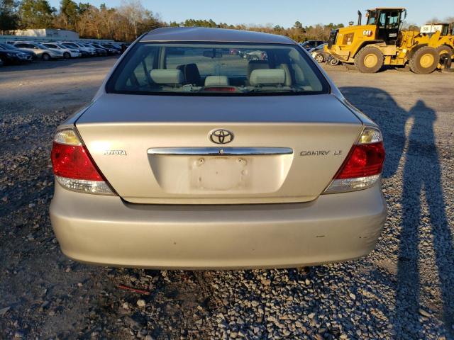 4T1BE32KX5U958617 - 2005 TOYOTA CAMRY LE GRAY photo 6