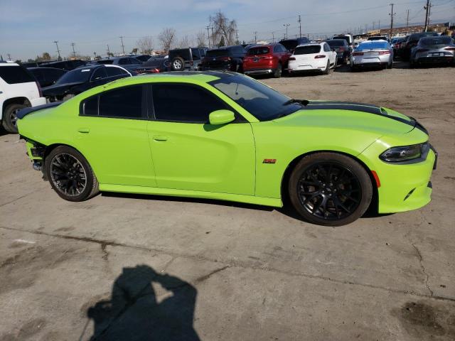 2C3CDXGJ8KH621983 - 2019 DODGE CHARGER SCAT PACK GREEN photo 4