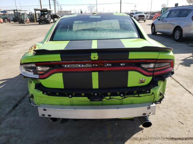 2C3CDXGJ8KH621983 - 2019 DODGE CHARGER SCAT PACK GREEN photo 6