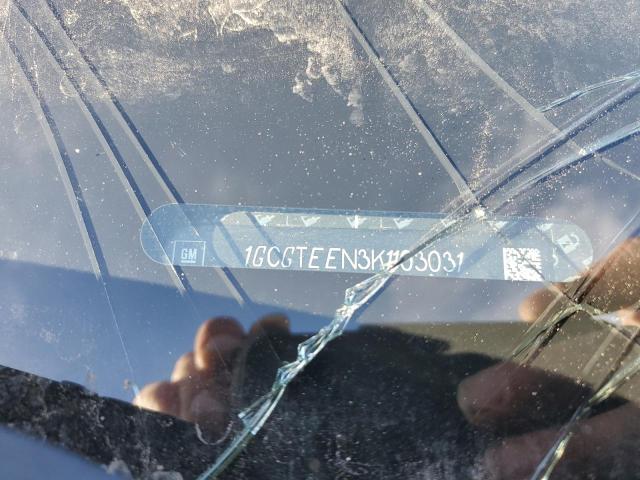 1GCGTEEN3K1103031 - 2019 CHEVROLET COLORADO ZR2 GRAY photo 12