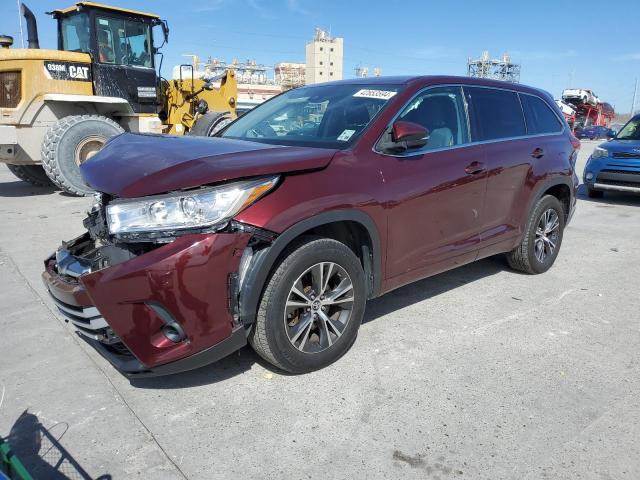 5TDZZRFH4HS202508 - 2017 TOYOTA HIGHLANDER LE MAROON photo 1