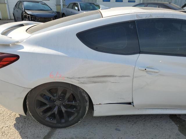 KMHHU6KJ0DU087666 - 2013 HYUNDAI GENESIS CO 3.8L WHITE photo 10