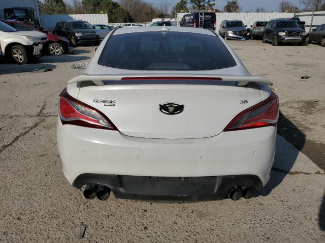 KMHHU6KJ0DU087666 - 2013 HYUNDAI GENESIS CO 3.8L WHITE photo 6