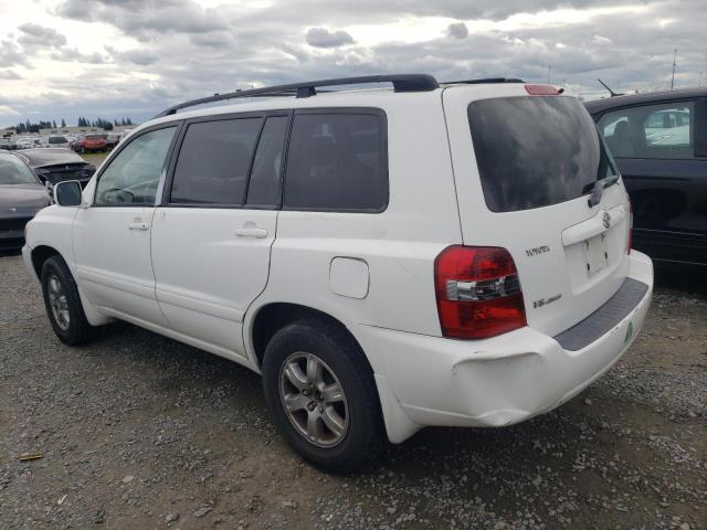 JTEEP21A940042382 - 2004 TOYOTA HIGHLANDER WHITE photo 2