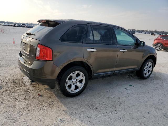 2FMDK3JC0BBB06435 - 2011 FORD EDGE SEL GOLD photo 3