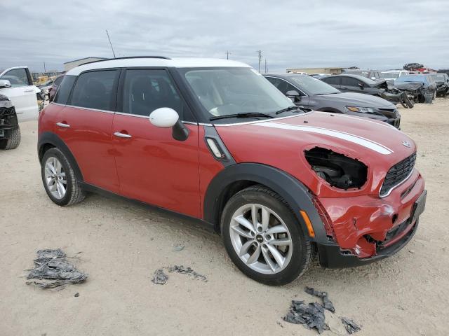 WMWZC3C57EWP27418 - 2014 MINI COOPER S COUNTRYMAN RED photo 4