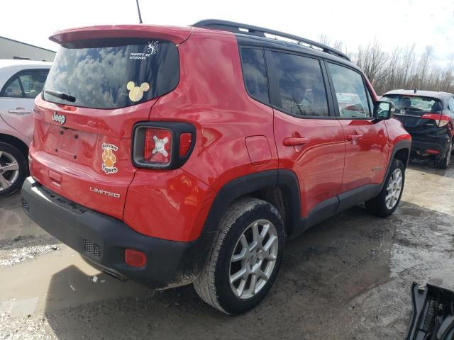 ZACNJDD11MPN19049 - 2021 JEEP RENEGADE LIMITED RED photo 3