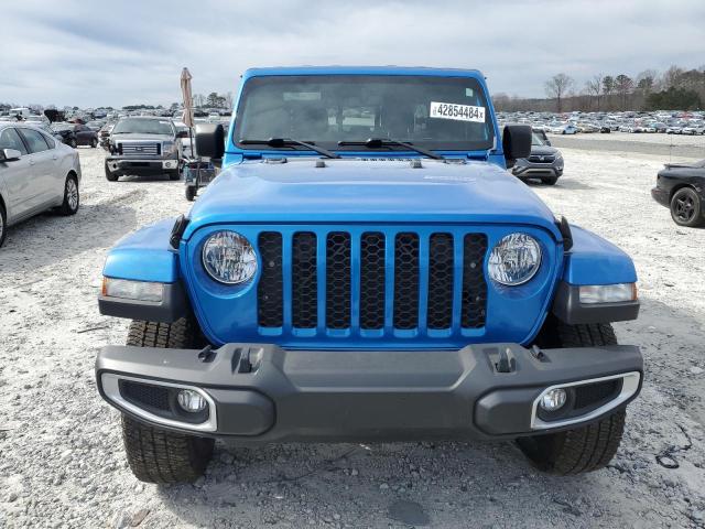 1C6JJTAM6ML520686 - 2021 JEEP GLADIATOR SPORT BLUE photo 5