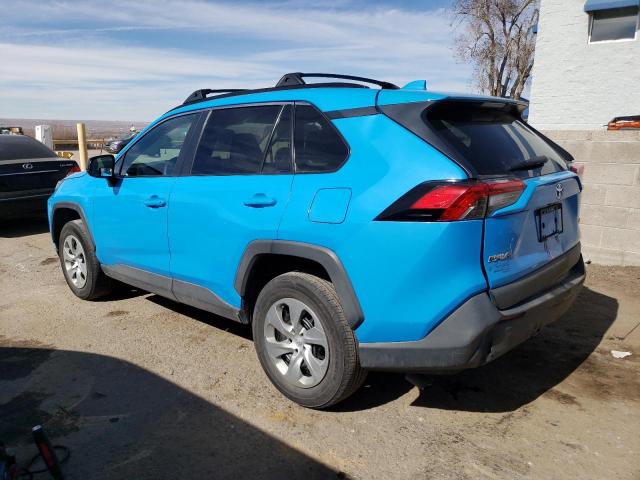 2T3H1RFV0KC019588 - 2019 TOYOTA RAV4 LE BLUE photo 2