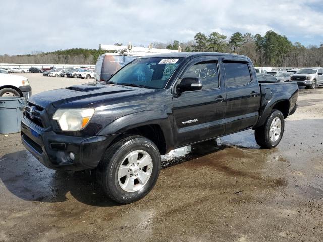 5TFLU4EN3EX092555 - 2014 TOYOTA TACOMA DOUBLE CAB BLACK photo 1