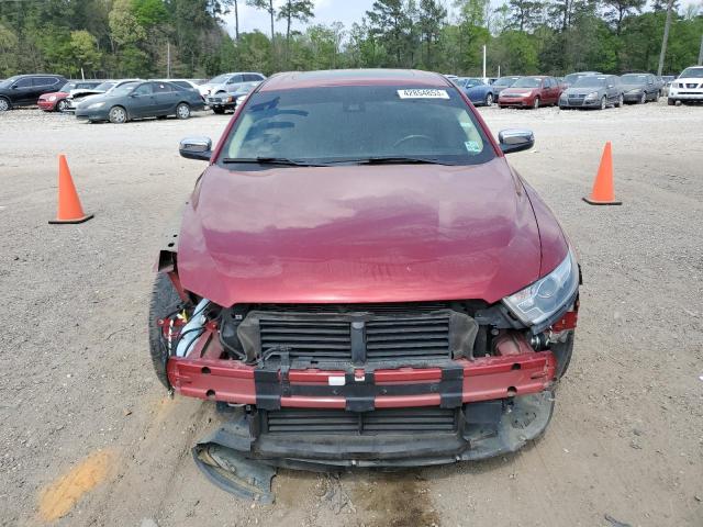 1FAHP2F89DG229383 - 2013 FORD TAURUS LIMITED RED photo 5