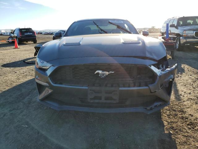 1FA6P8THXK5169282 - 2019 FORD MUSTANG GRAY photo 5