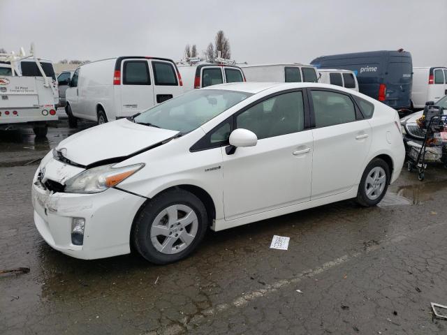 JTDKN3DU7B1390679 - 2011 TOYOTA PRIUS WHITE photo 1
