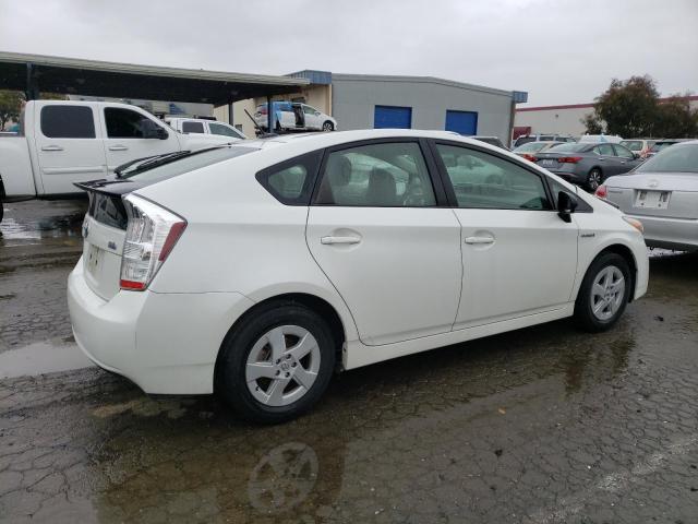 JTDKN3DU7B1390679 - 2011 TOYOTA PRIUS WHITE photo 3