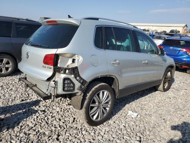 WVGAV3AX0EW613724 - 2014 VOLKSWAGEN TIGUAN S SILVER photo 3