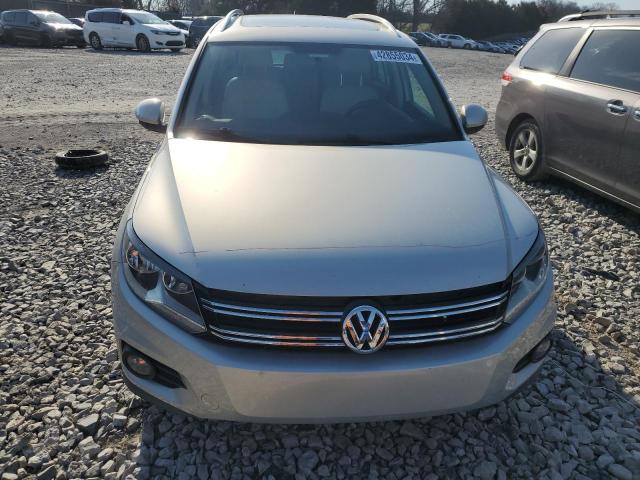 WVGAV3AX0EW613724 - 2014 VOLKSWAGEN TIGUAN S SILVER photo 5