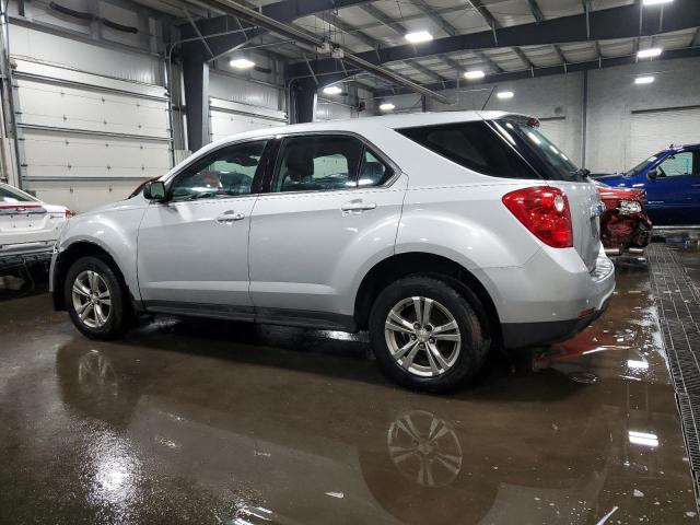 2GNALAEK0F6100909 - 2015 CHEVROLET EQUINOX LS SILVER photo 2