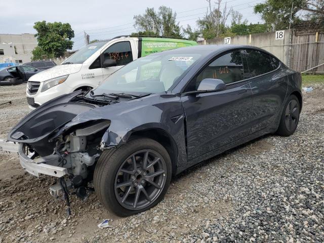 5YJ3E1EA8PF383350 - 2023 TESLA MODEL 3 GRAY photo 1