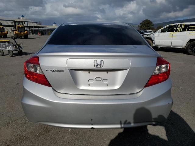 19XFB2F84CE386351 - 2012 HONDA CIVIC EX SILVER photo 6