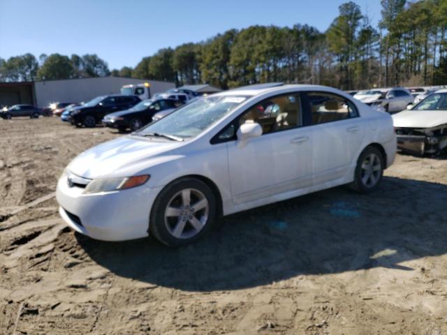 2HGFA16998H309977 - 2008 HONDA CIVIC EXL WHITE photo 1