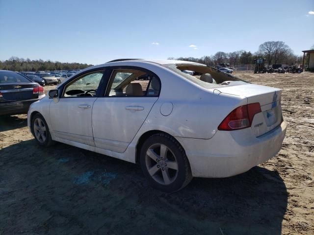 2HGFA16998H309977 - 2008 HONDA CIVIC EXL თეთრი ფოტო 2