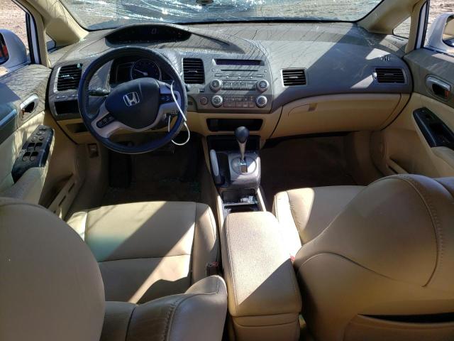 2HGFA16998H309977 - 2008 HONDA CIVIC EXL თეთრი ფოტო 8