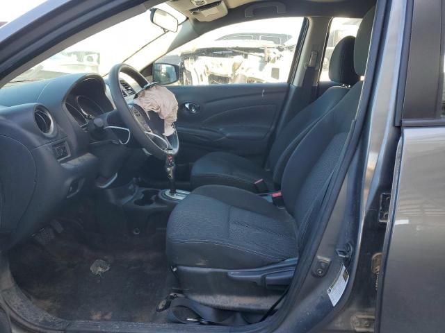 3N1CN7AP3HL815796 - 2017 NISSAN VERSA S CHARCOAL photo 7