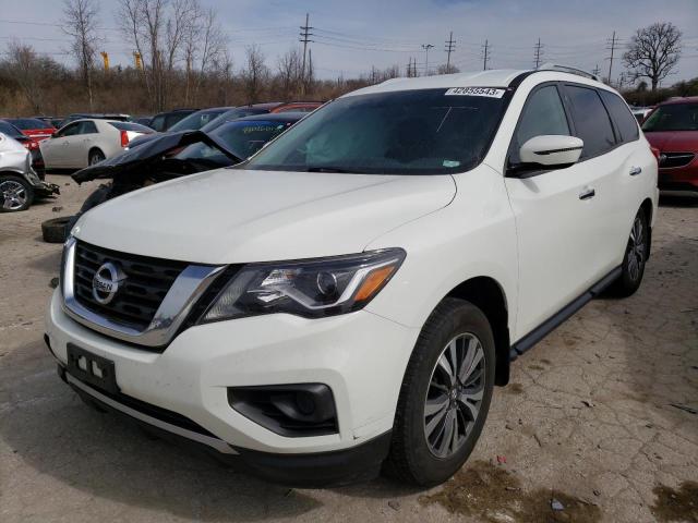 5N1DR2MN7HC669395 - 2017 NISSAN PATHFINDER S WHITE photo 1