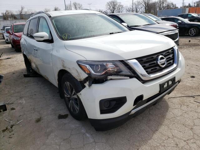 5N1DR2MN7HC669395 - 2017 NISSAN PATHFINDER S WHITE photo 4