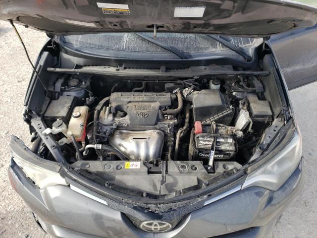 JTMZFREV7HJ704099 - 2017 TOYOTA RAV4 LE GRAY photo 12