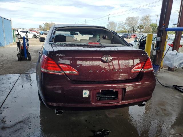 4T1BK36B57U216535 - 2007 TOYOTA AVALON XL BURGUNDY photo 6