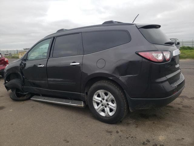 1GNKRFED8EJ351082 - 2014 CHEVROLET TRAVERSE LS GRAY photo 2