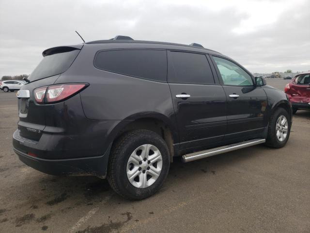 1GNKRFED8EJ351082 - 2014 CHEVROLET TRAVERSE LS GRAY photo 3