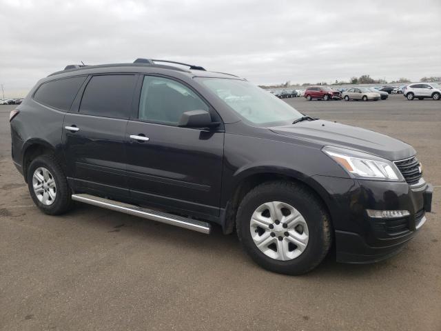 1GNKRFED8EJ351082 - 2014 CHEVROLET TRAVERSE LS GRAY photo 4