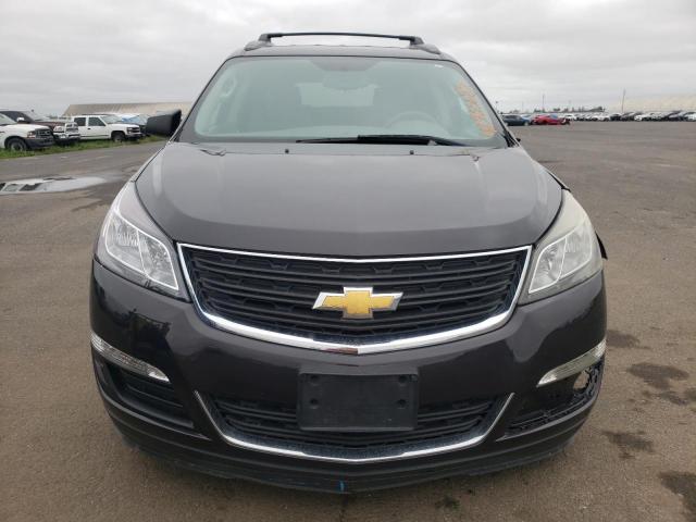 1GNKRFED8EJ351082 - 2014 CHEVROLET TRAVERSE LS GRAY photo 5